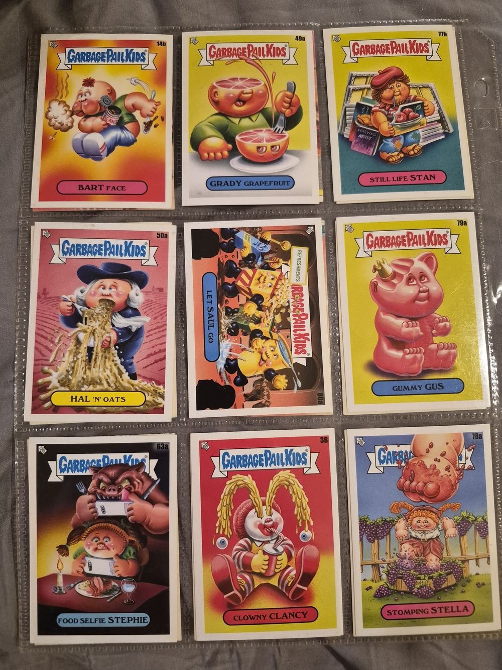 1985-86 Original Series Garbage Pail Kids
